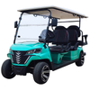 Carrinho de golfe estilo B 4+2 lugares ciano 