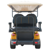 Carrinho de golfe estilo B 6+2 lugares amarelo 