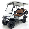 Carrinho de golfe estilo B 2+2 lugares branco 