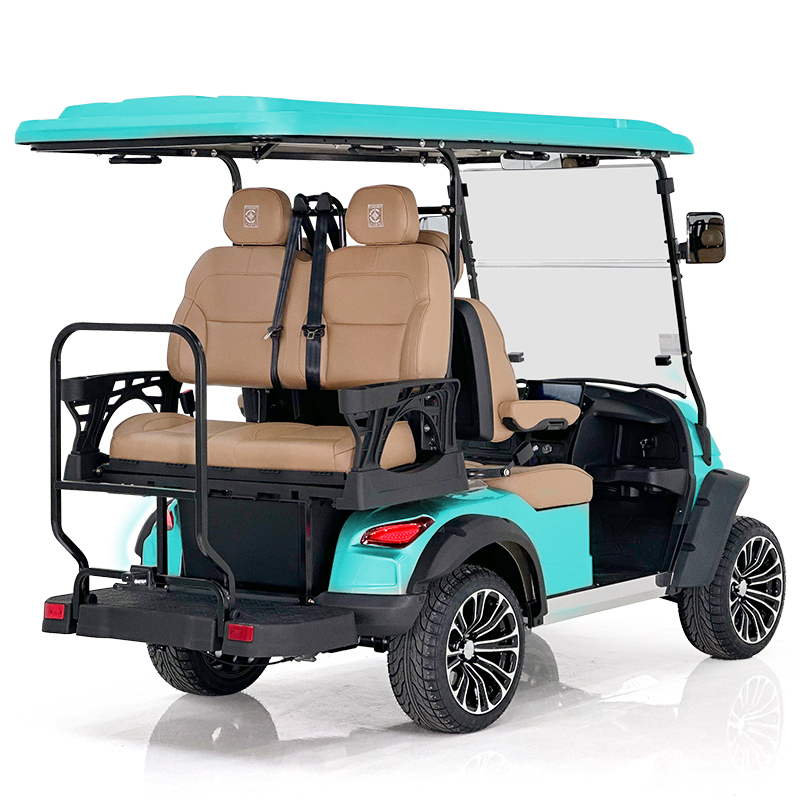 Carrinho de golfe Style Aerfa 2+2 lugares verde menta