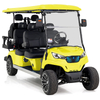 Carrinho de golfe Aerfa 4+2 lugares amarelo