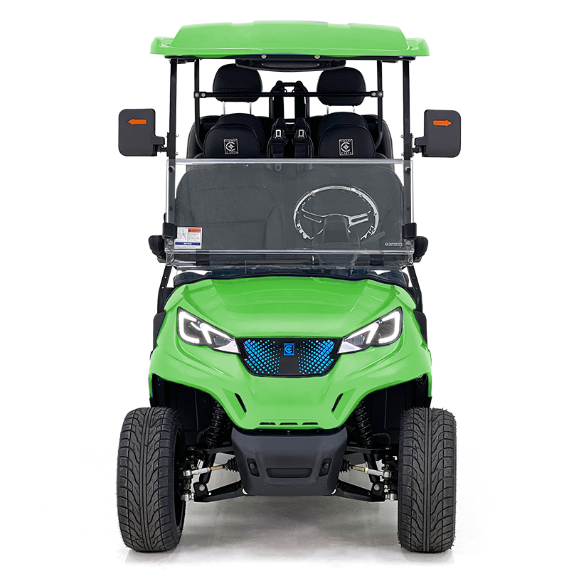 Carrinho de golfe Aerfa 4+2 lugares grama verde